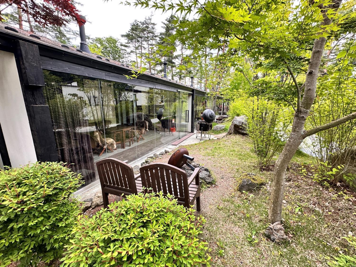 Glamping Villa Hanz Kawaguchiko Fujikawaguchiko Eksteriør bilde